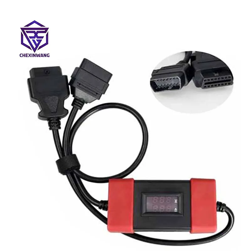 

12V to 24V Heavy Duty Truck Diesel Adapter Cable For Thinkdiag Easydiag 2.0 Easydiag 3.0 Golo 3 OBD2 OBD 2 Truck Converter