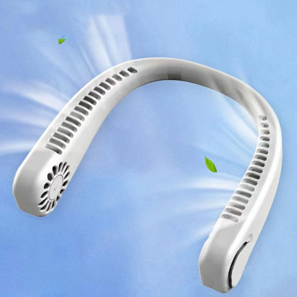 

Bladeless Mini Portable Fan USB Charging Summer Cooling Fan Comfortable 3 Gear Adjustable Low-noise Outdoor Accessories