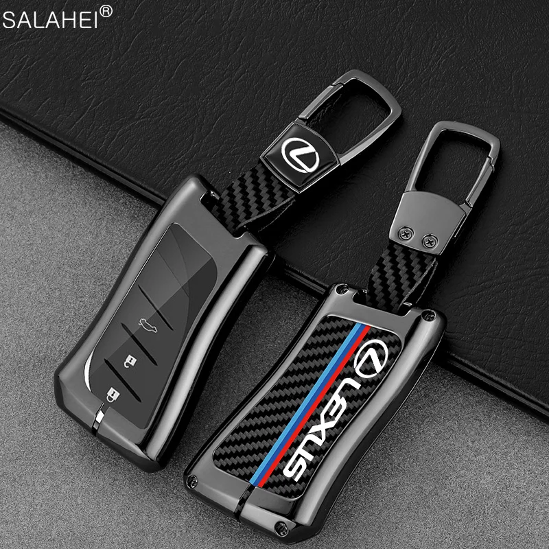 

Car Key Case Cover Shell Fob For Lexus NX GS ES UX US RC LX GX IS RX 200 250 250h 350h LS 450h 260h 300h keychain Accessories