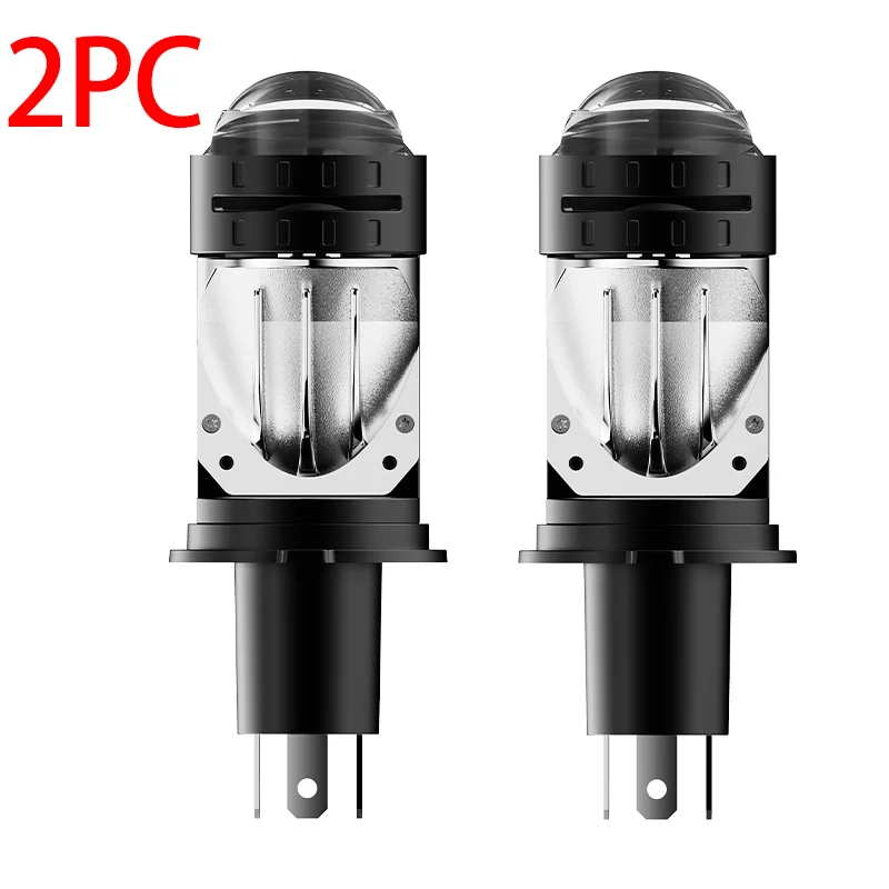 

4000000LM H4 светодиодные линзы проектора, автомобильные фары, лампы Bi LED, мощные 2500 Вт, дальний ближний свет, авто мотоциклетные лампы Plug & Play 12-60 В