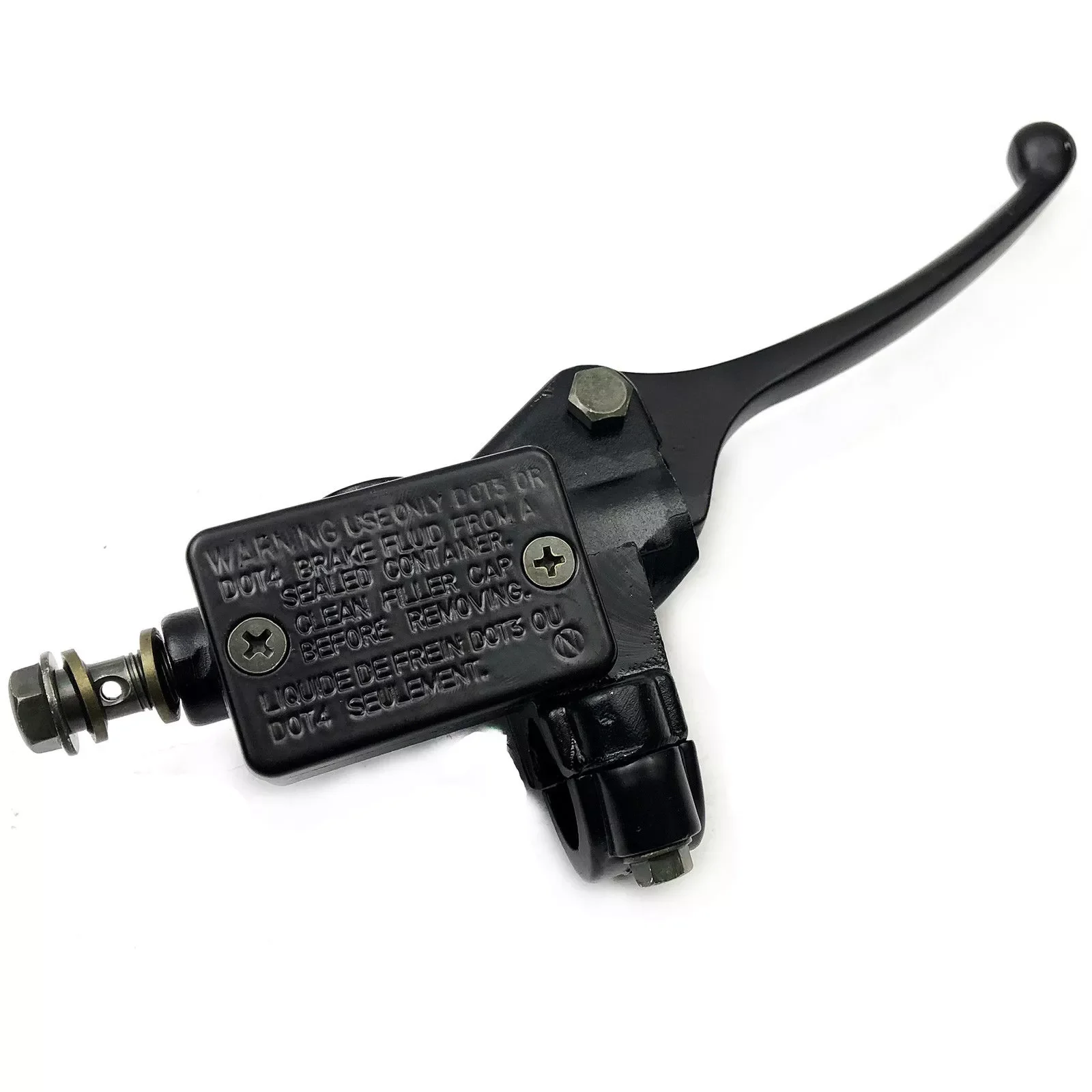 

10mm Universal Motorcycle Right Hand Brake Master Cylinder Lever 50-160cc Pit Dirt Bike ATV Brake System Motocross Accessories