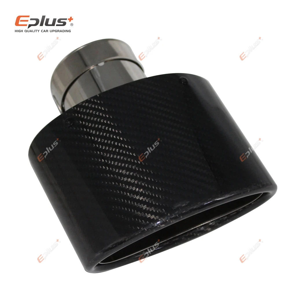 Универсальные глянцевые автомобильные глушители из углеродного волокна