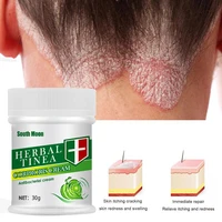 herbal antibacterial cream psoriasis cream anti itch relief eczema skin rash urticaria desquamation treatment body skin care 30g