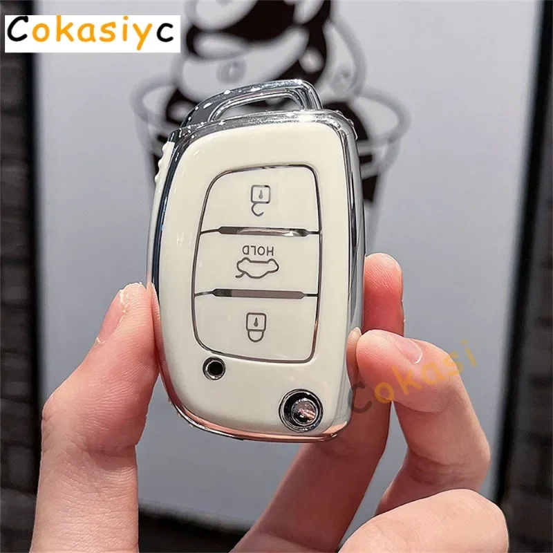Для Hyundai Elantra Verna Solaris 2005 2006 2007 2008 2009 2010 2012 2011 2013 2014 2015 2016 чехол для ключей от