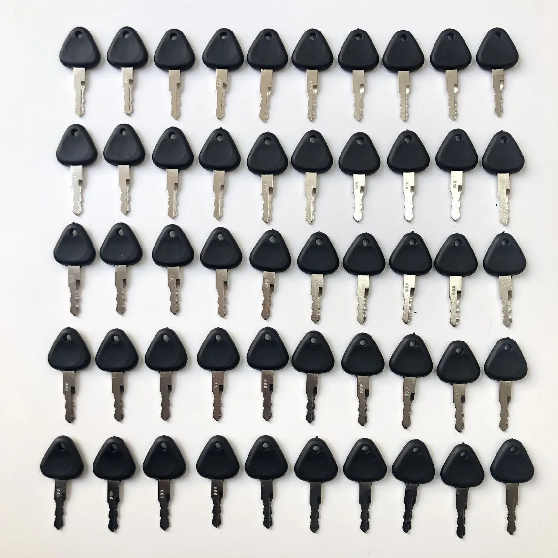 

50PCS 888 Key For SDLG Backhoe Excavator Loader Heavy Equipment