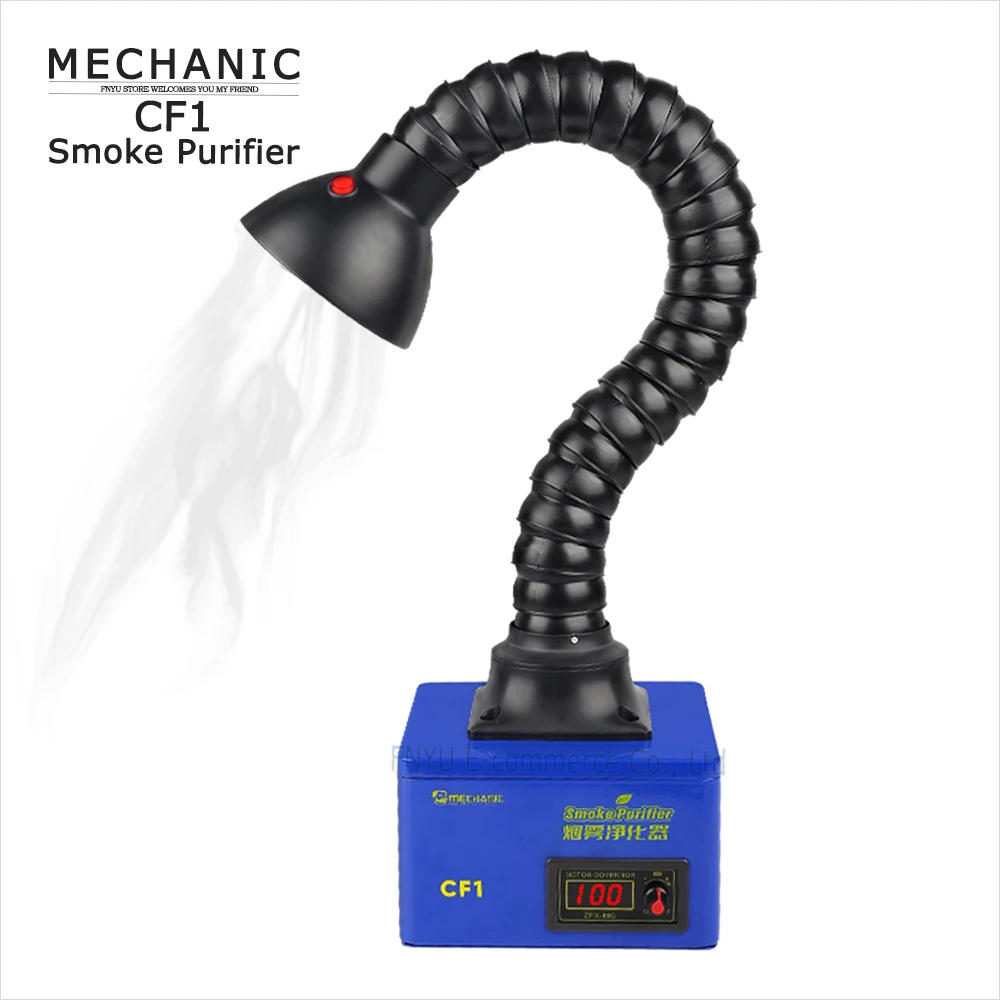 

Очиститель дыма MECHANIC CF1, верстак для ремонта, вакуумный очиститель дыма, очиститель выхлопных газов