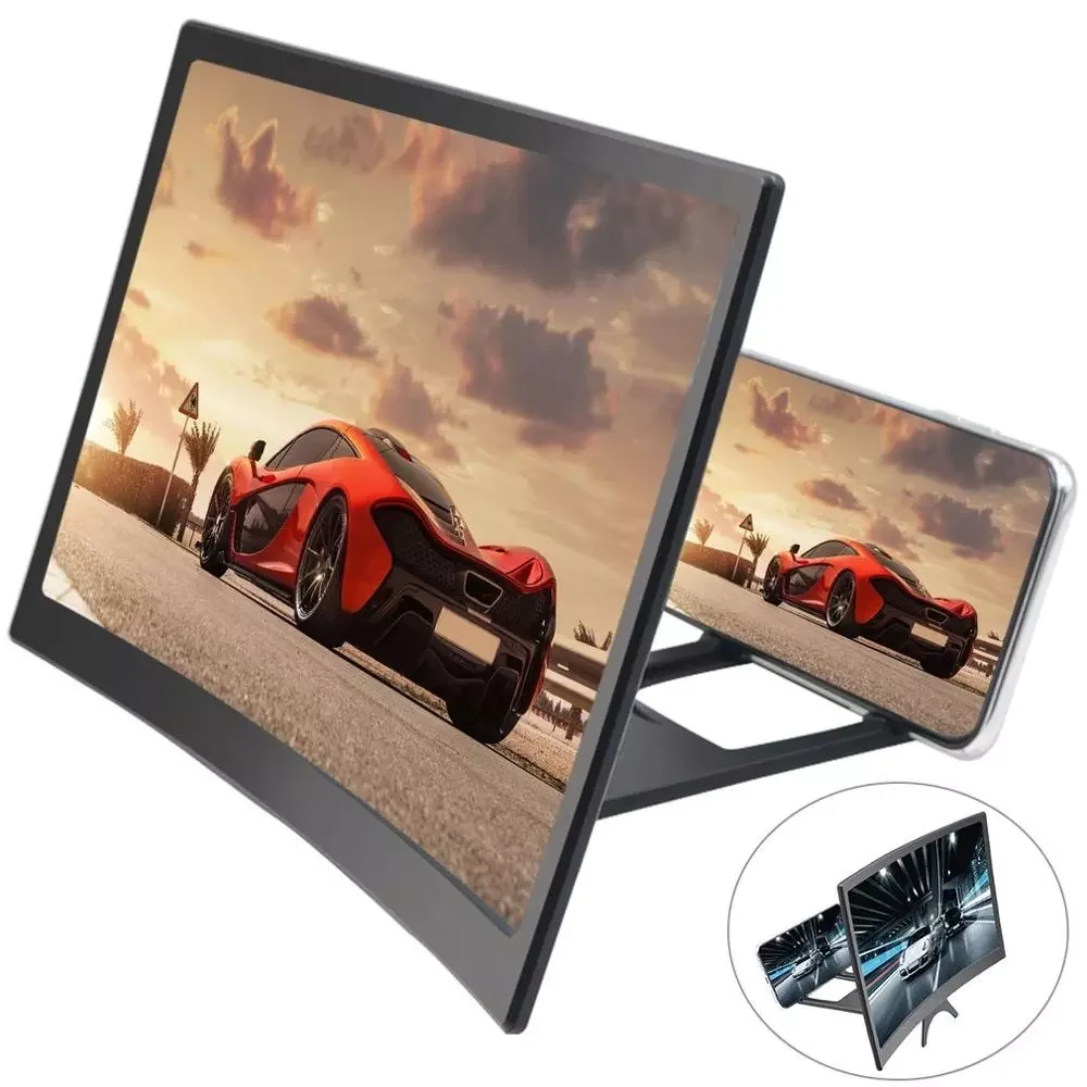 

12-дюймовый 3D Hd телефон с увеличительным экраном
