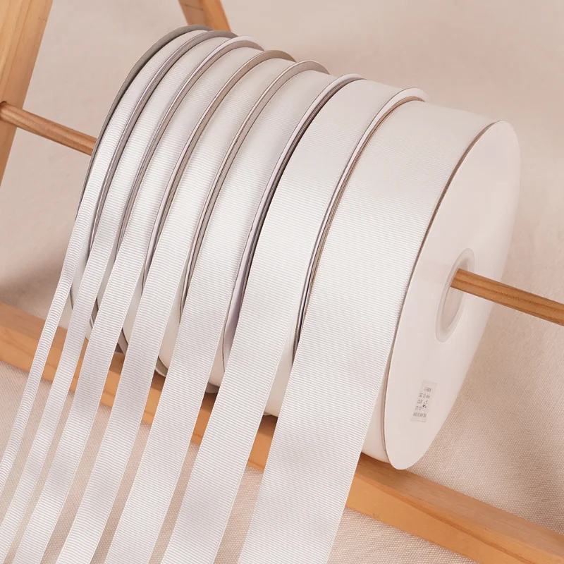 

91meter/roll Rib Ribbons Christmas Wedding Birthday Party Decoration DIY Sewing Fabric Manual Artistic Cake Flowers Tie Supplies