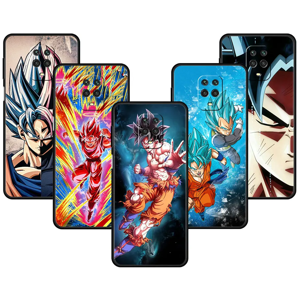 

Матовый чехол для телефона Xiaomi Redmi 9T 8 9S 7 11 Pro 9C 9A 9 10 K40 K40S K50 10C Dragon Ball Saiyan Goku