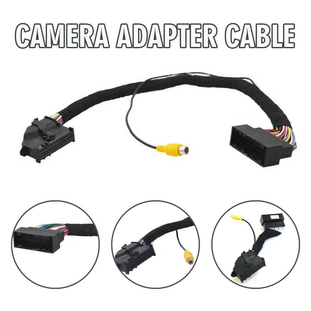 

1 PC Car Rearview Camera Adapter Cable Harness For Ford 2011-2016 Vehicles W/ SYNC 2 6.5" & 8" Touch Screen For Mustang 2019