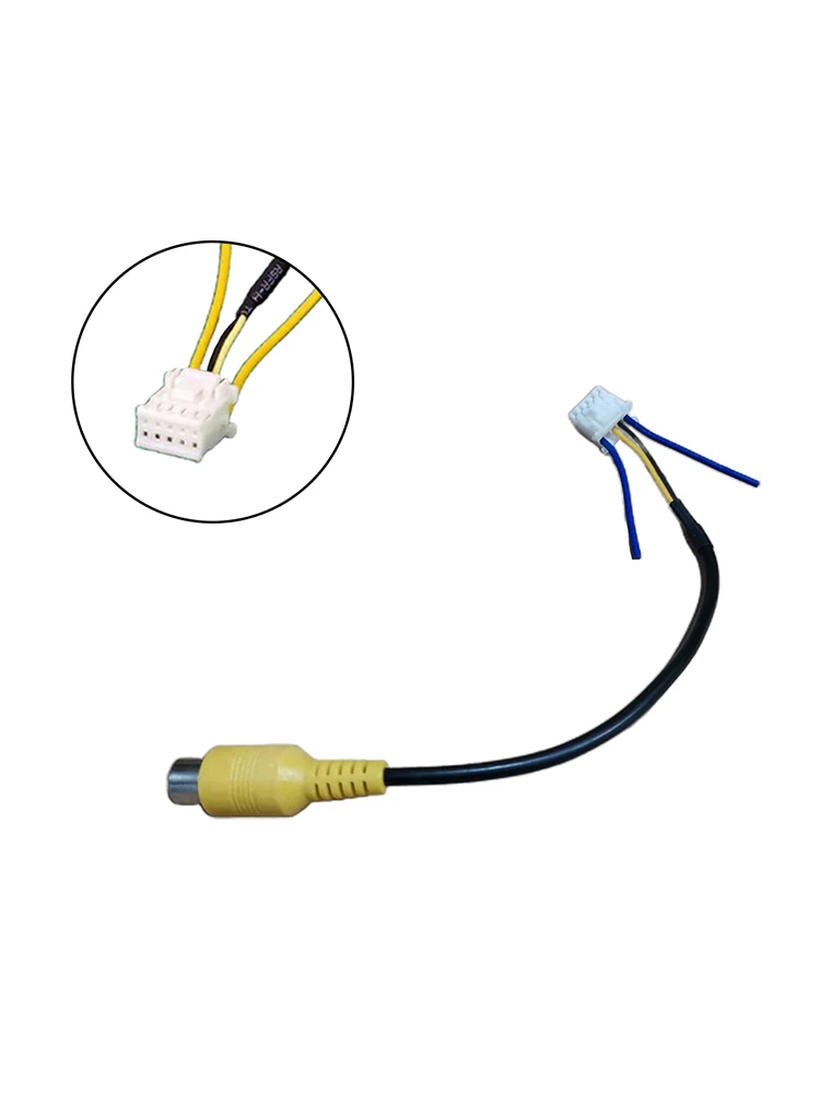 

ABS Car Reversing Camera Adapter Cable Android Navigation Reversing Image Adapter Wiring Reversing Line Large Screen Camera