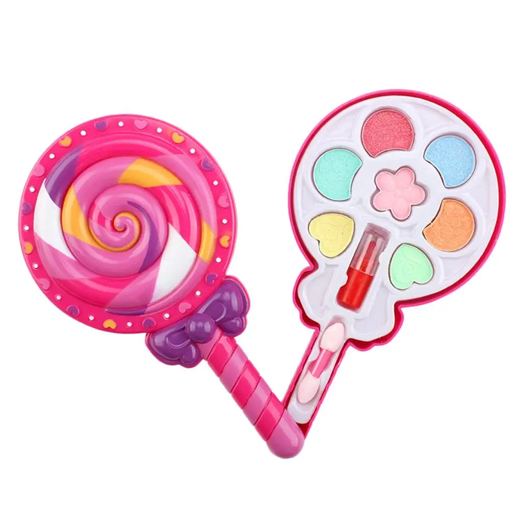 

Make Up Cosmetic for Girls Performance Kit Gift Pretend Lollipop