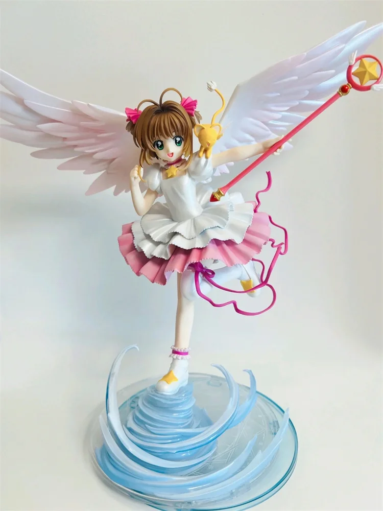 28 см карточка Kotobukiya Captor Sakura Kinomoto Card Ver. 1/7 ПВХ аниме экшн-фигурка украшение
