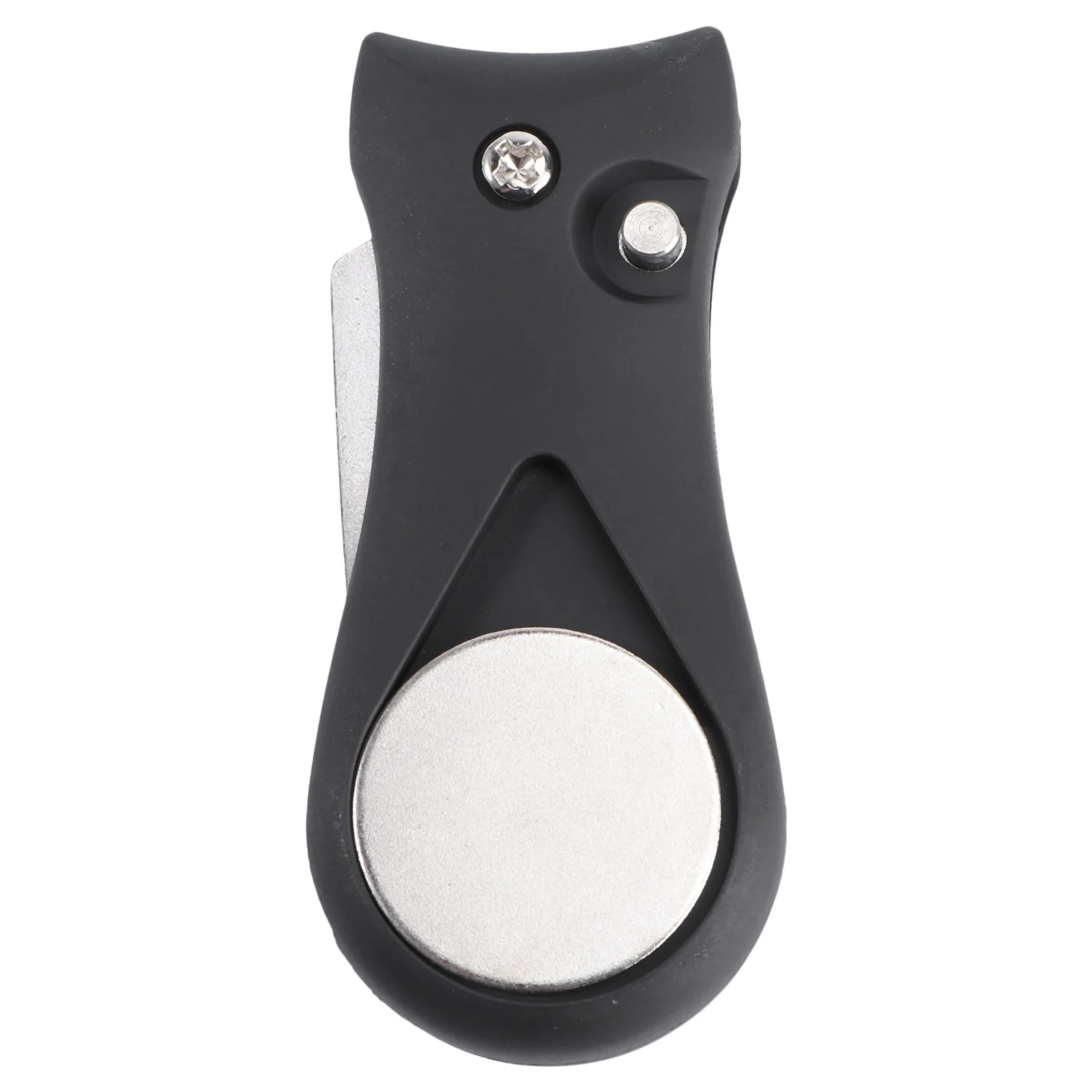 

Stainless Steel Club Fork Green Divot Repair Tool Golfer Kit (Black)