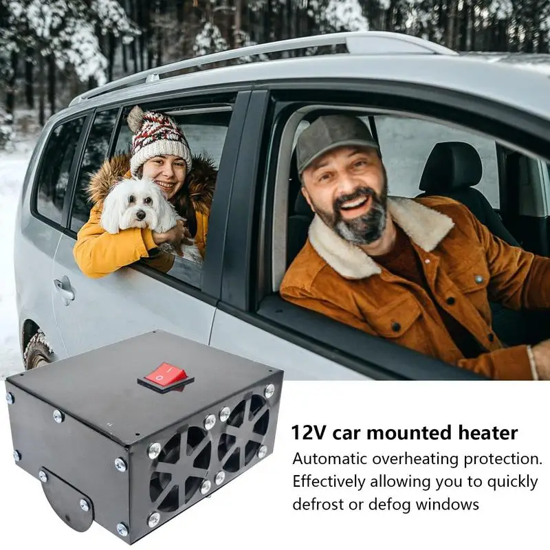 

12v Portable Car Heater Automotive Cooling Heating Windshield Defroster Defogging Durable Car Heater For Vehicle Fast Heating