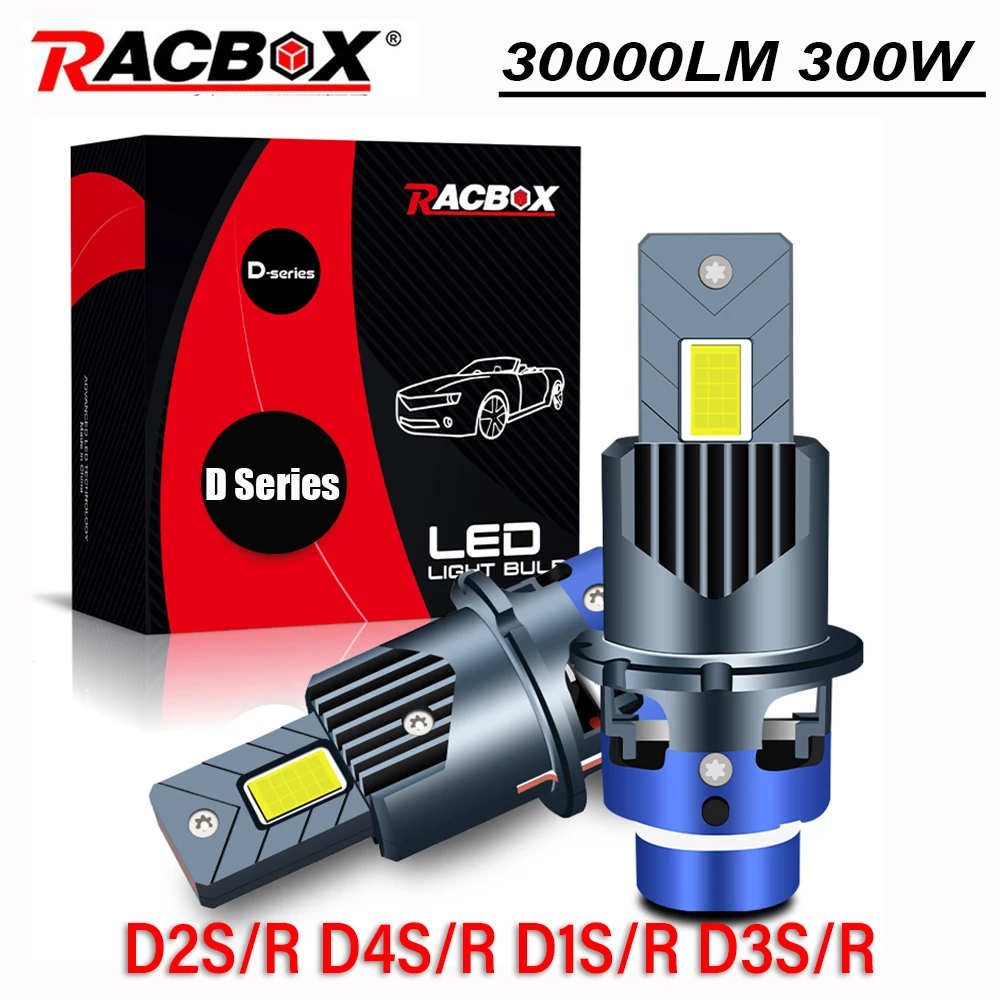 D2S D4S D2R D4R светодиодная Автомобильная фара Canbus HID лампа супер яркая 300 Вт 6000 К белый