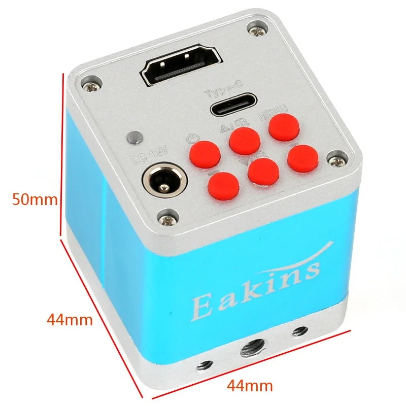 Eakins 13MP 1080P 60FPS HDMI USB Type C Видео Цифровой микроскоп Камера C-Mount Объектив Светодиодный