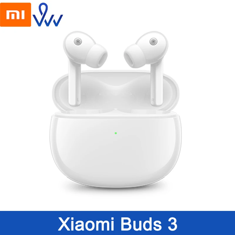 

New Xiaomi Buds 3 TWS Earphone 40dB Active Noise Cancellation Bluetooth 5.2 Earphone ANC Wireless Headphone IP55 3Mic