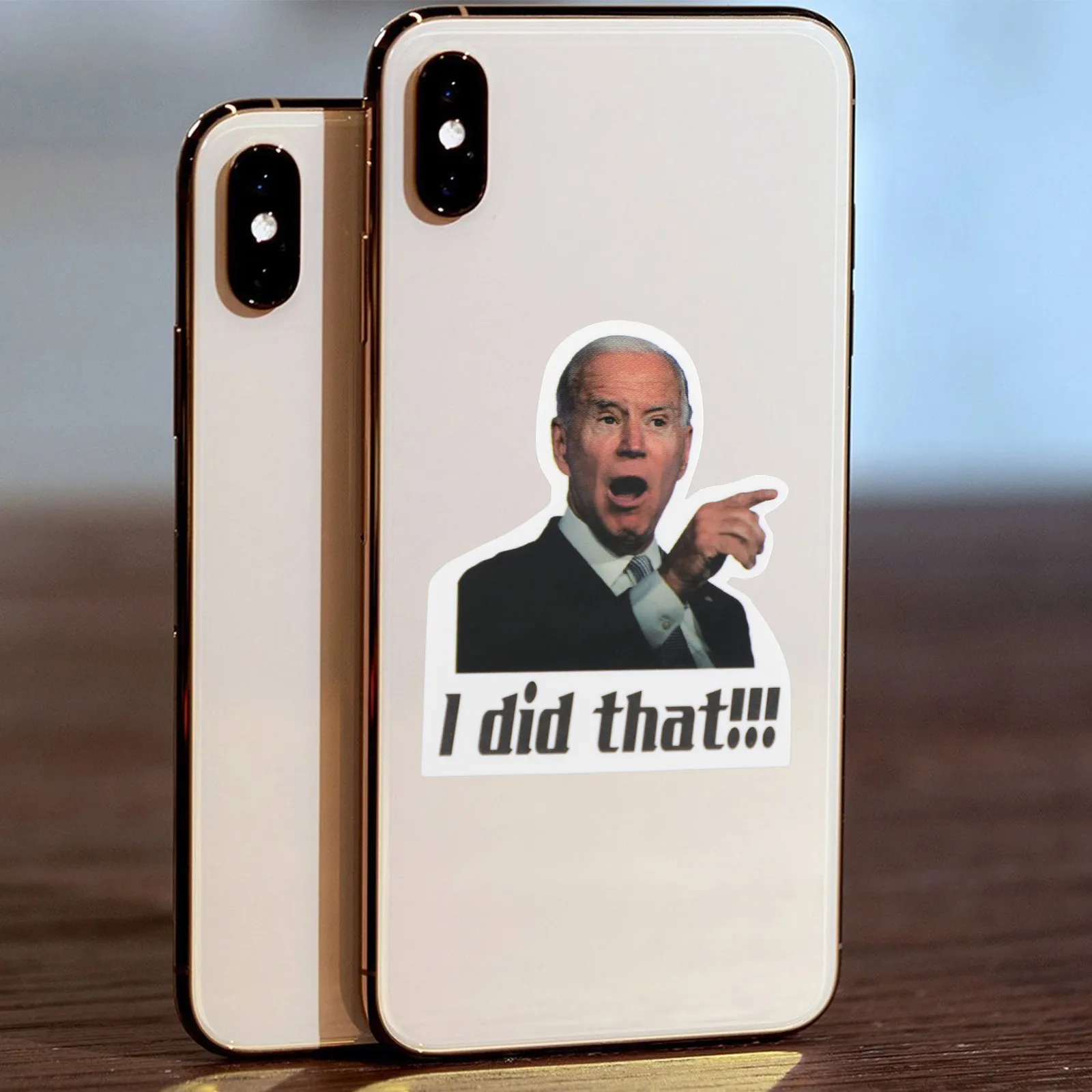 Artudatech 100 шт. Джо биден я сделал эту наклейку забавная наклейка с газовым насосом