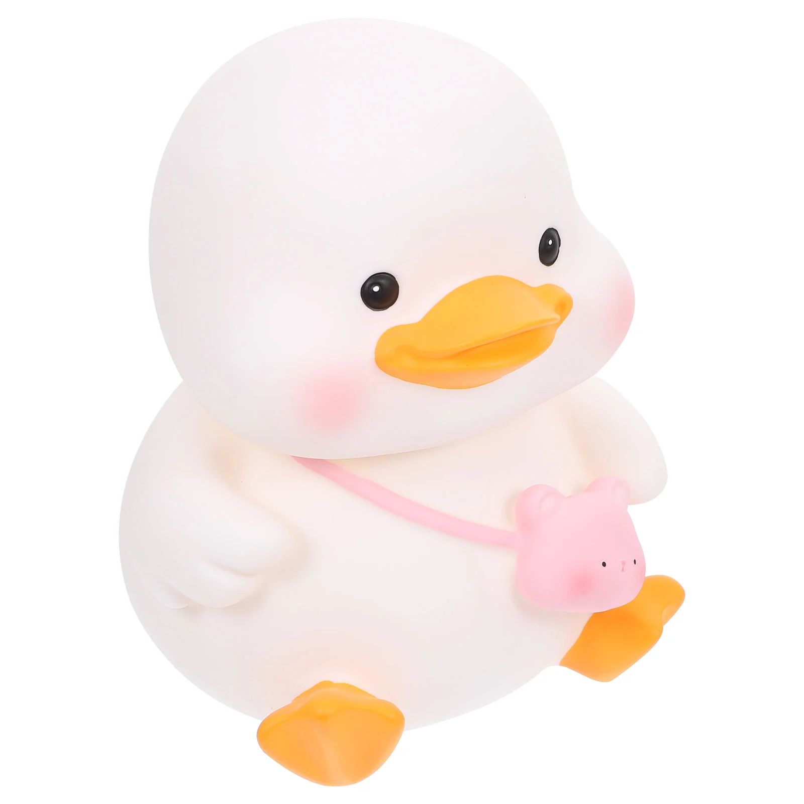 

Cartoon Duck Shaped Coin Box Practical Saving Jar Small Change Container