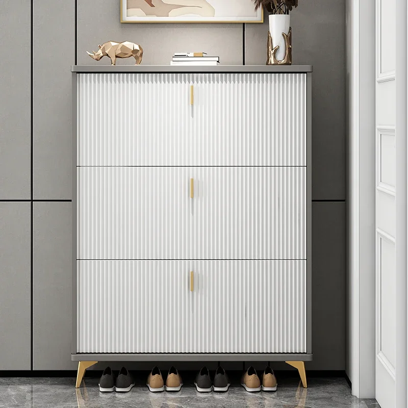 Многослойный шкаф для обуви современная роскошная скандинавская ультратонкая