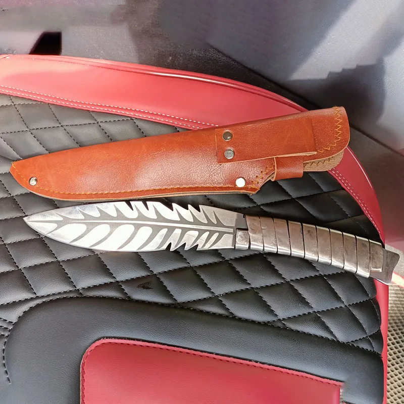 Универсальный нож с крышкой 7Cr1 7MoV стальные кухонные ножи Longquan для очистки и