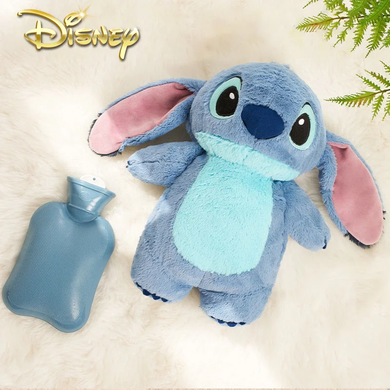Anime Disney Hobby Stitch Winter Extra Large Plush Hot Water Bottle Women'S Home Water Filling Hand Warmer Gifts For Girlfriend