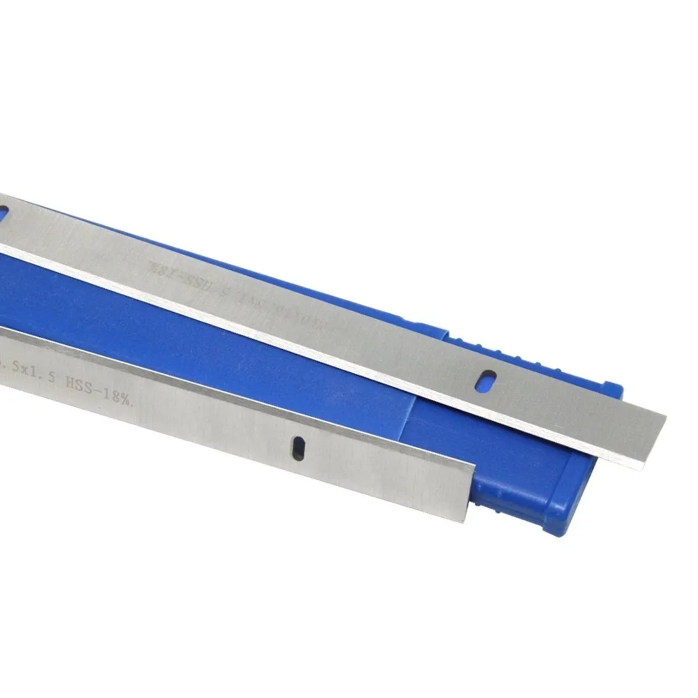 

8 Inch Planer Blades Thicknesser Tool Wood Woodworking 210x16.5x1.5mm 4pieces Edged Single Replacement Durable