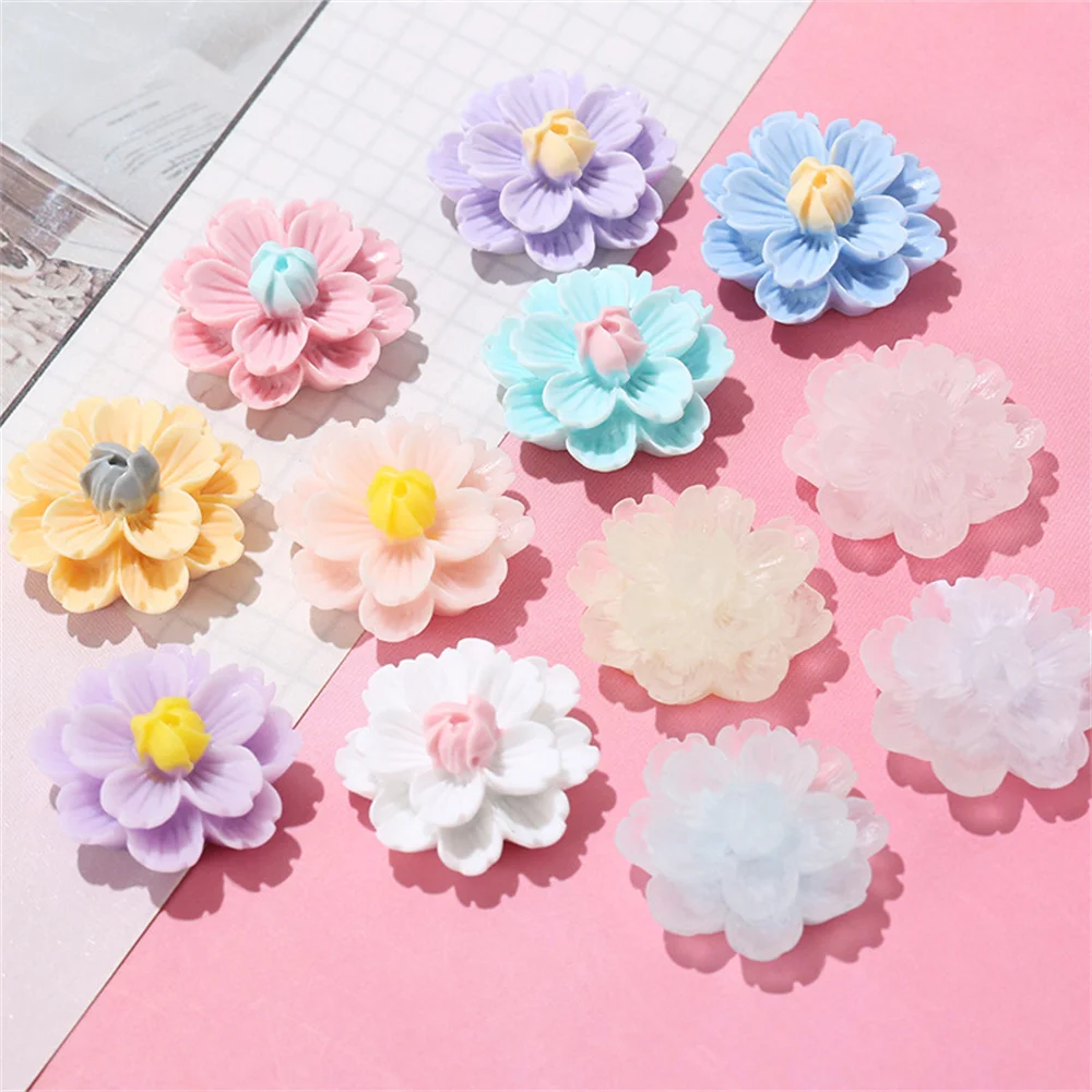 

Светящиеся 3D цветы из смолы, аксессуары для одежды, обуви, домашнего декора, товары для рукоделия, материалы для украшения скрапбукинга ручн...