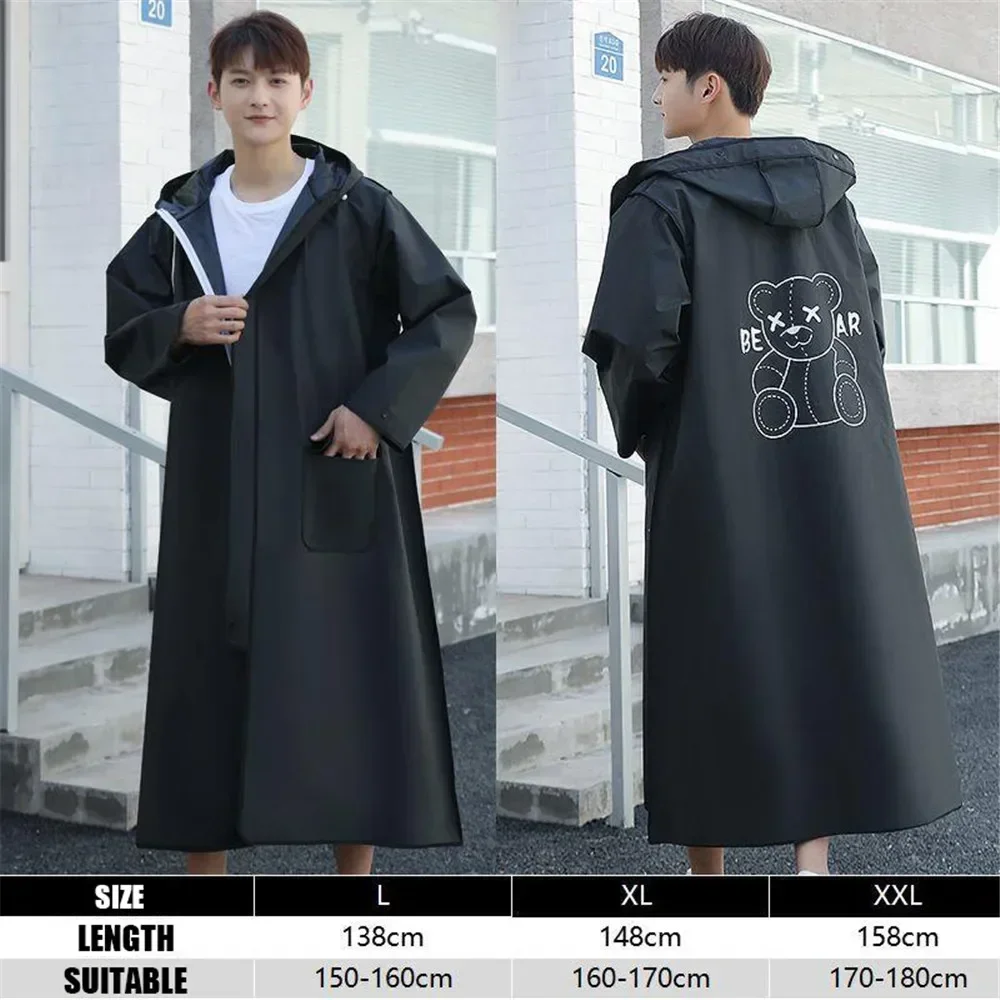 

Взрослый утеплённый дождевик EVA