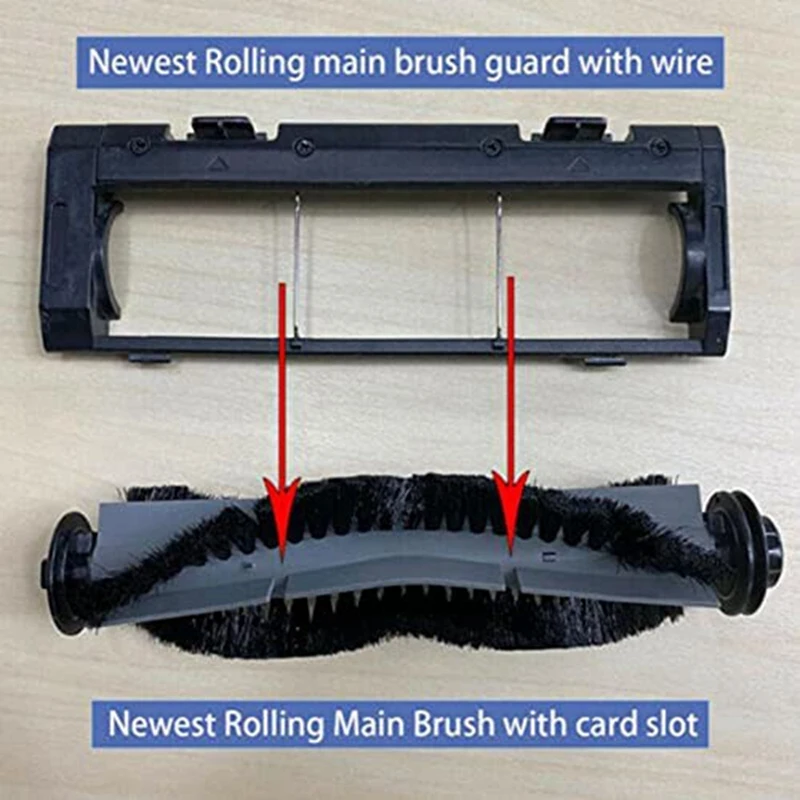 Набор из 8 роликовых щеток и фильтров для Coredy R3500S R550 R500 + R650 R750 Amarey A800 A900 запчасти