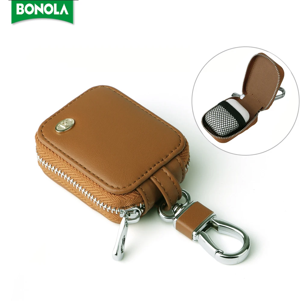 Кожаный чехол Bonola для наушников Airpods 2 3 Pro