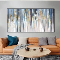 dropshipping newest design acrylic wall decor abstract artwork 100 handmade painting for living room