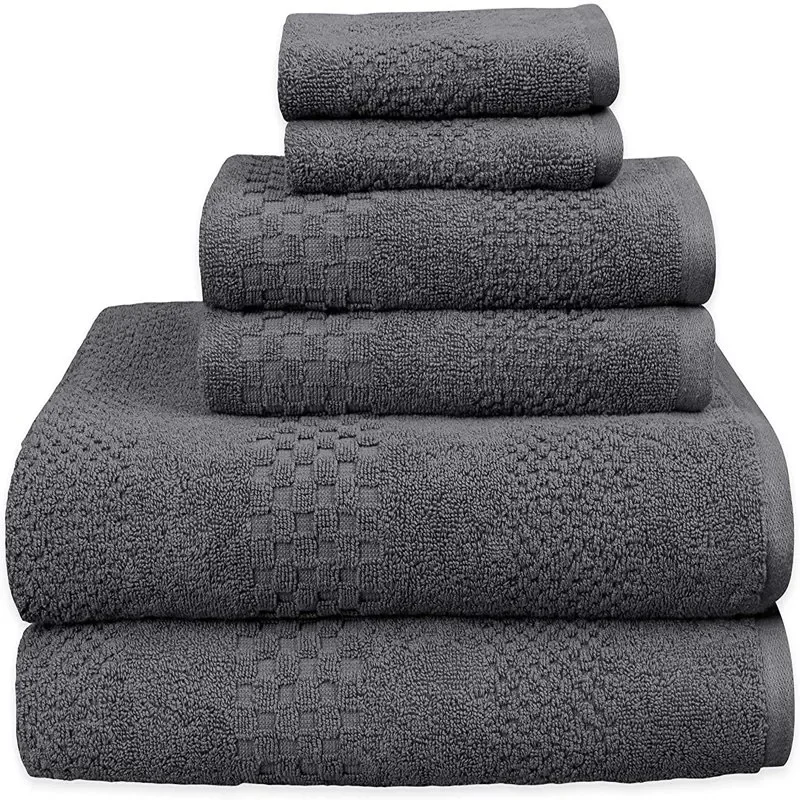 

Bellwood 6 Piece Bath Towel Set in Quiet Shade Fast Shipping