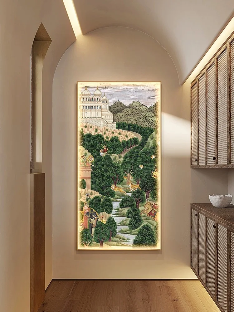 Современный декоративный светящийся светодиодный настенный светильник в стиле