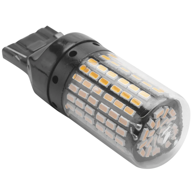 2 шт. супер яркие светодиодные лампы Canbus T20 7440 W21W Wy21W 144-Smd |