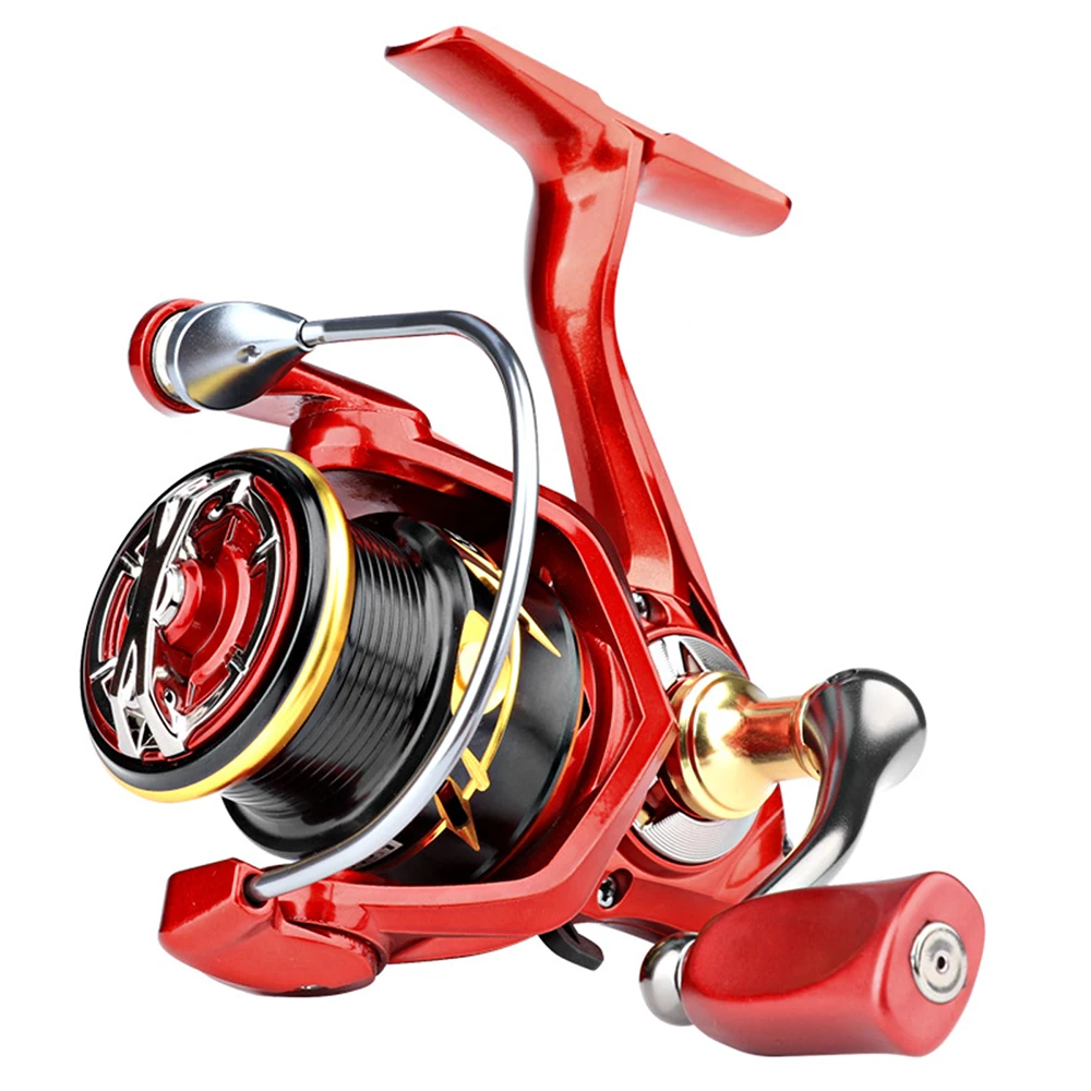 

Smooth Spinning Fishing Reels 6.2:1 Gear Ratio 5+1 Ball Bearings Lightweight Tackle Accessories Carp Fishing Reel