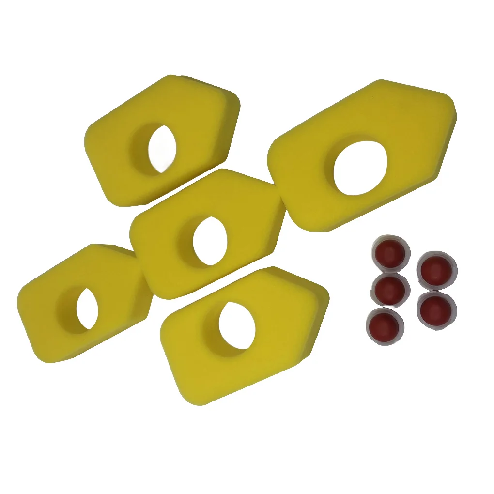 

Air Filter Carburetor Oil Cups Rubber Lawn Mower Parts Refill Gardening Replacement for 698369 694394 5088D 5088H 5086K