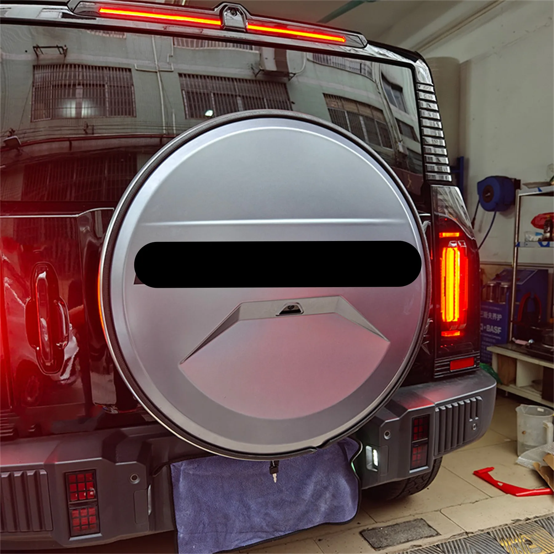 Чехол на запасное колесо автомобиля для Chery JETOUR T2 защитный чехол заднее