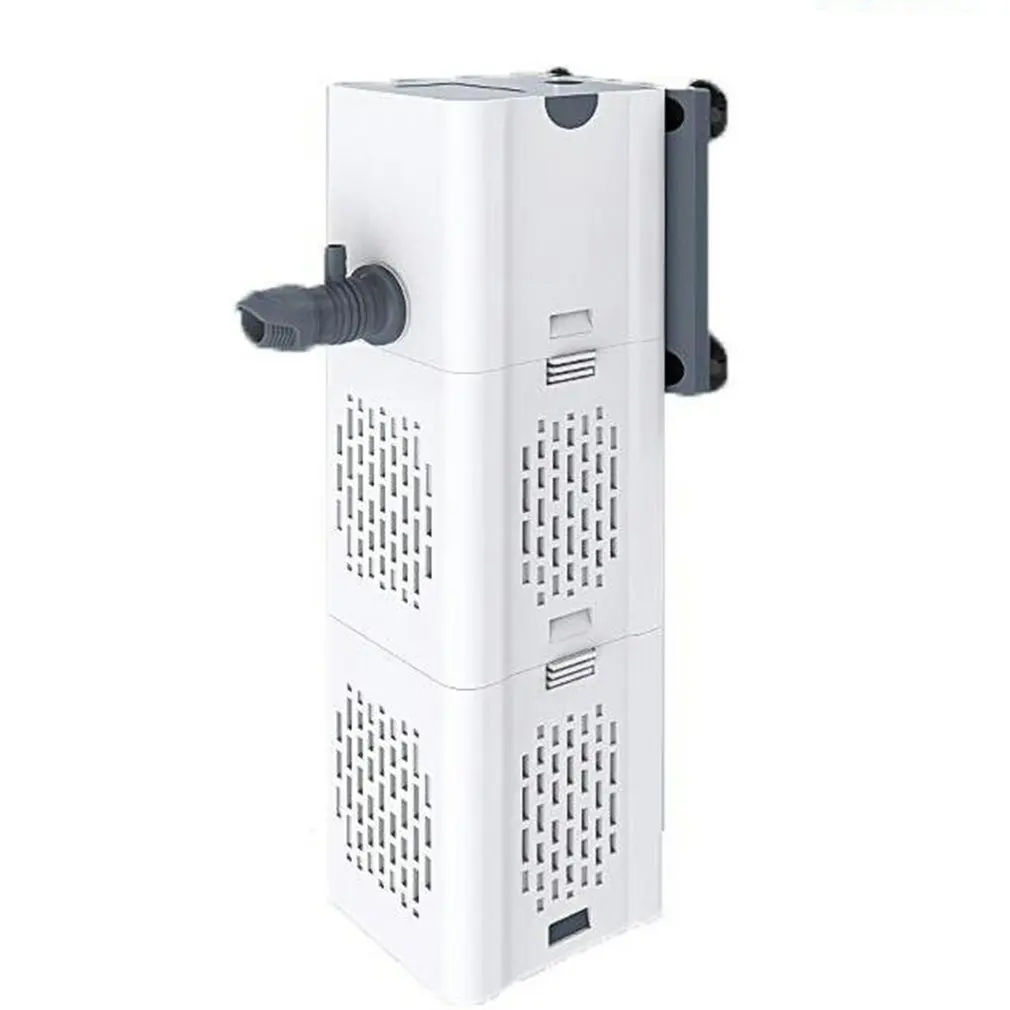 

Built-in Fish Tank Filter Wear-resistant Rotor Aquarium Filter Pump With Large Capacity Filter Box Submersible Water Pump