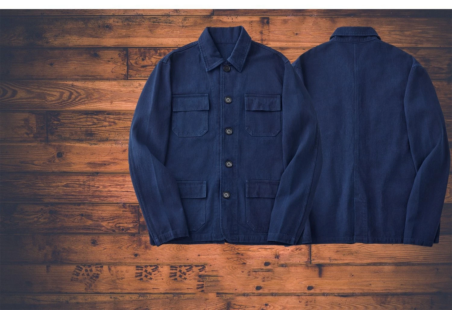 Мужская рубашка в елочку