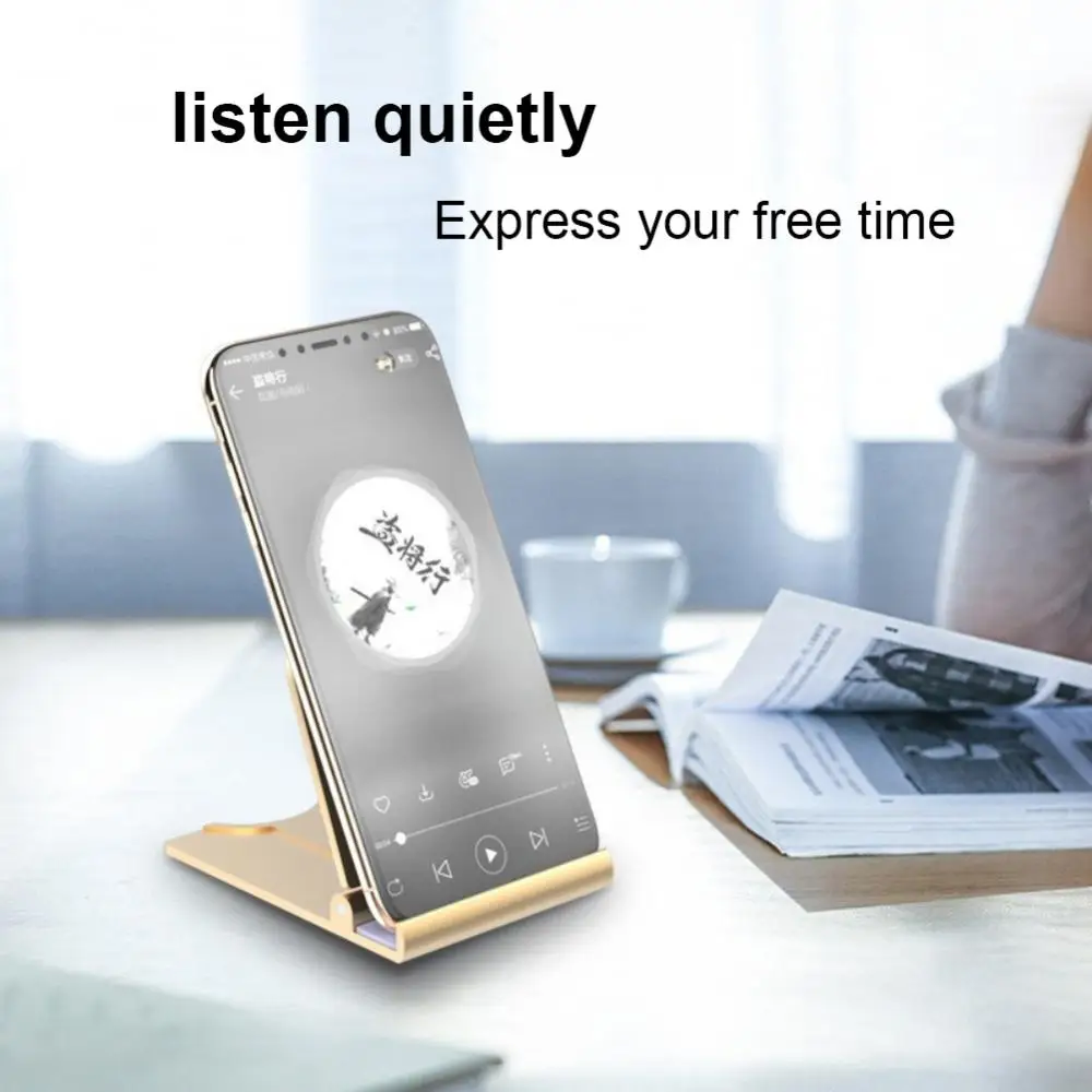 

Adjustable Smartphone Mount Folding Portable Mobile Phone Holder Universal Desk Bracket Phone Accessories Desktop Phone Stand