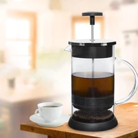 resistant with triple filters coffee pot glass coffee press coffee maker 1000ml french press tea maker espresso coffee