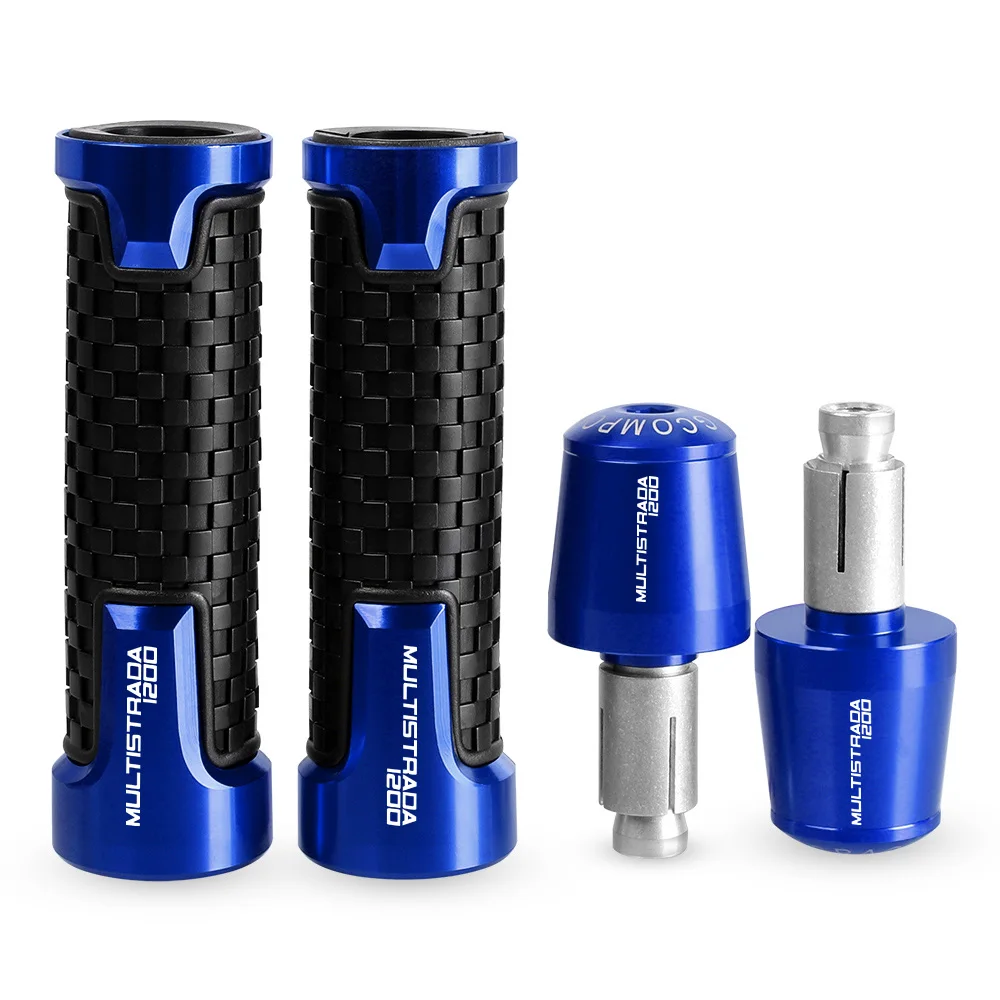

Motorcycle Accessories 7/8" 22MM Handlebar Hand Grips Handle Bar End Cap plug For DUCATI MULTISTRADA1200 1200S MULTISTRADA1260
