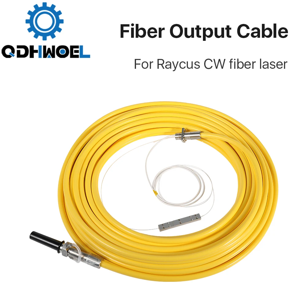 

Оригинальный волоконный выходной кабель Raycus 10/20 м, кабель лазерного источника 100/мкм, интерфейс QBH QD для лазера Raycus CW