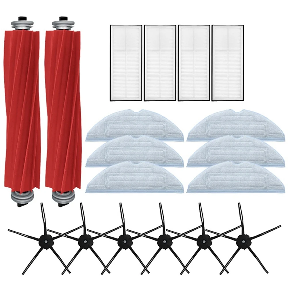 

Аксессуары для Mi Roborock S7, Швабра, ткань, фототкань S7 Plus, робот-пылесос, основная щетка, съемная 29