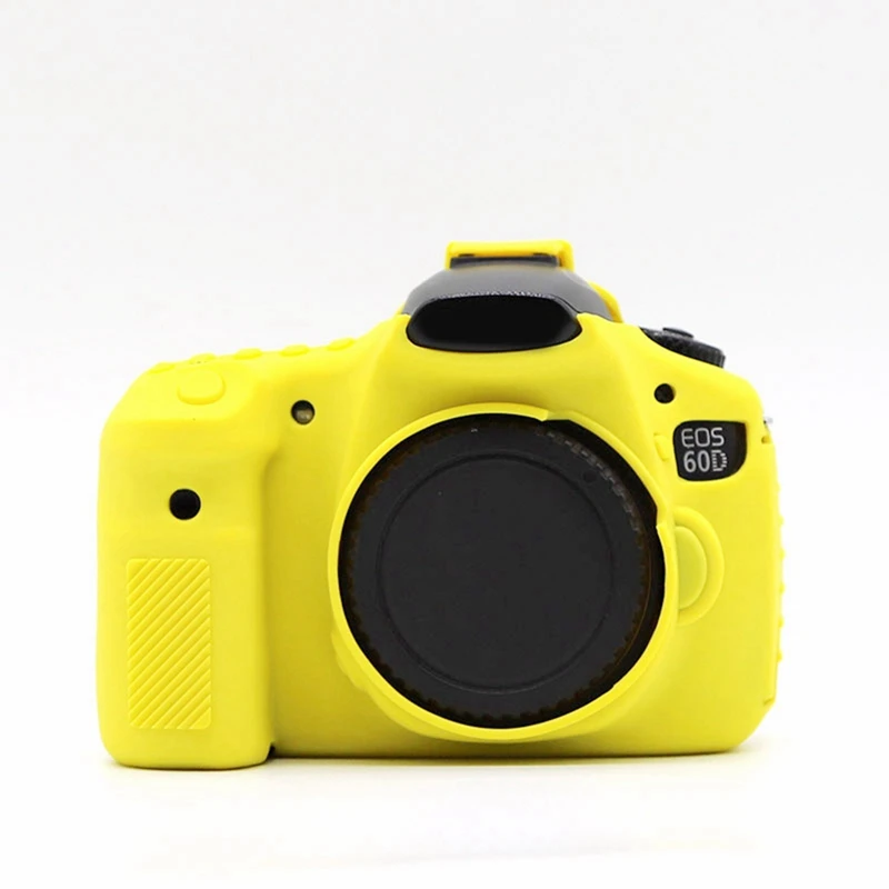 

1 Piece Camera Bags Protective Body Cover Case Skin For Canon EOS 60D Camera Bag Yellow