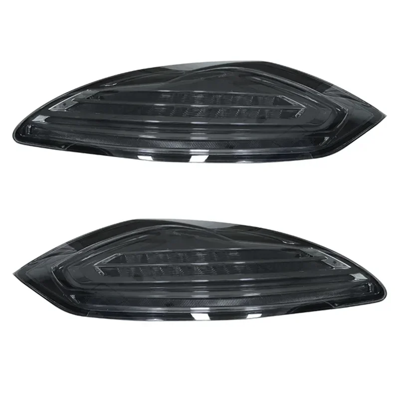 Черный светоизлучающий диод задний фонарь в сборе обновление Porsche Panamera 970 2010 2011 2012