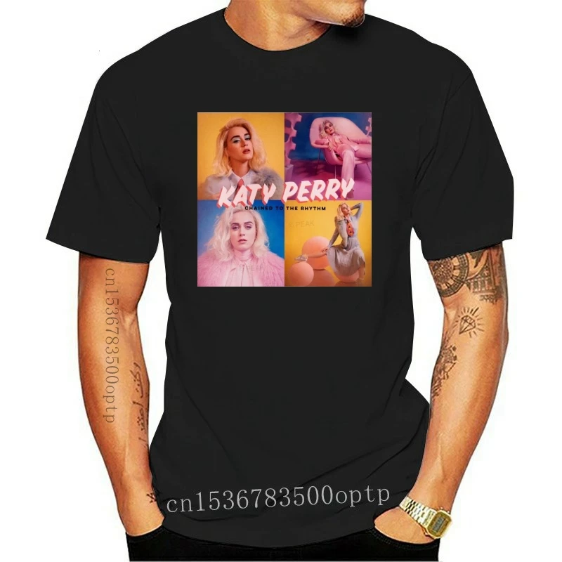 

New Katy Witness Chained Rhythm T-Shirt Perry Firework Roar Music Album Unisex Tee Cool Tops Tee Shirt