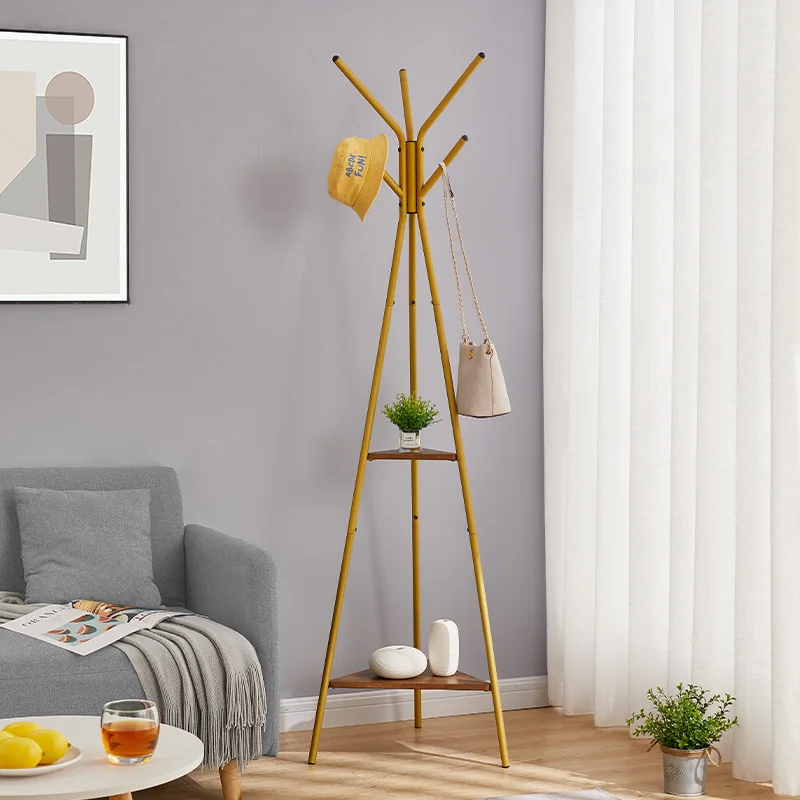 

Золотая напольная вешалка для одежды в прихожую, вешалка для одежды, вешалка для одежды, настенная металлическая вешалка для прихожей, мебе...